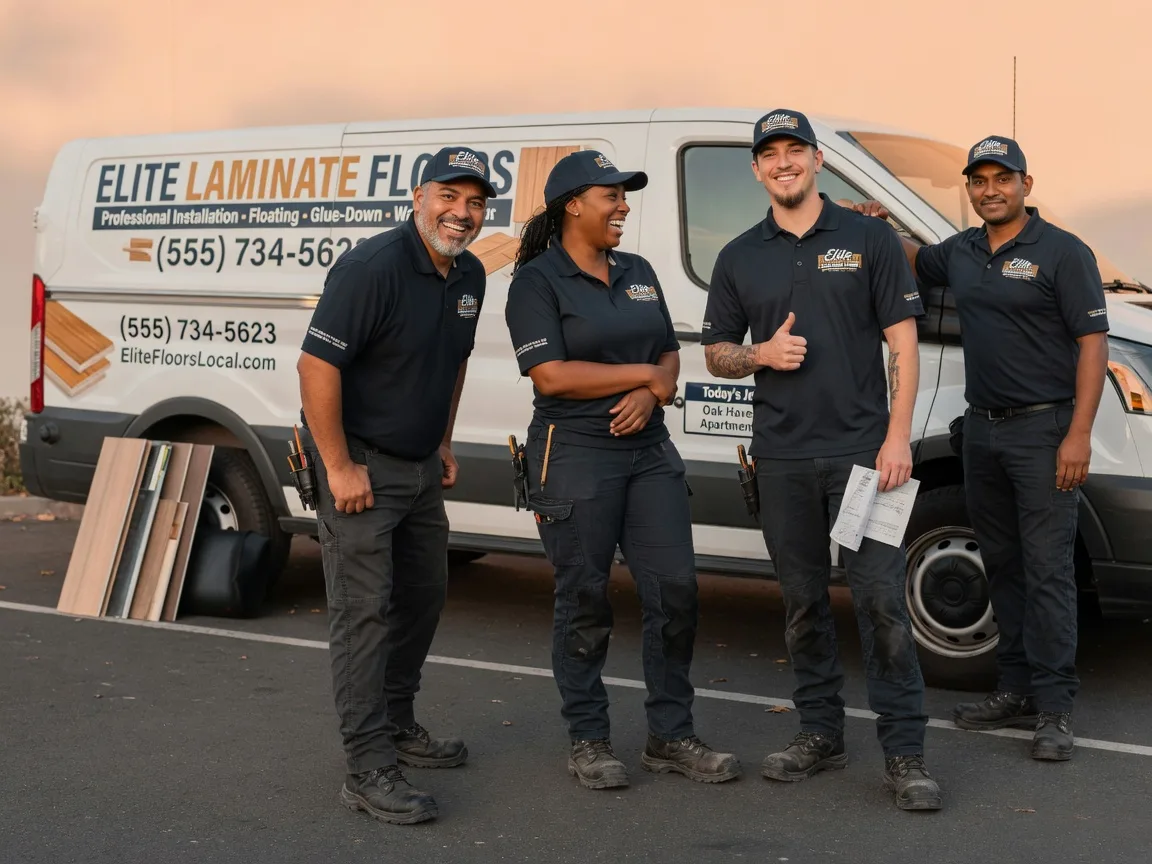 Laminate flooring installation company in Inman, KS